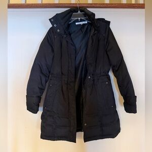 Kenneth Cole New York Black Jacket With Removeable Hood (Size M)